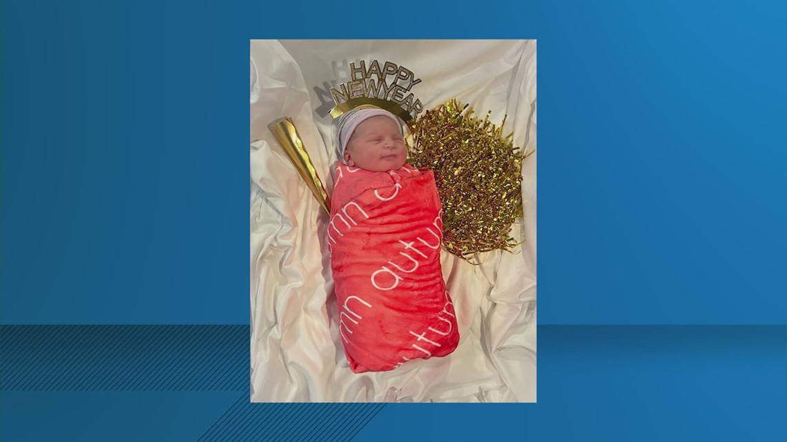 New Year joy as first 2022 babies born in the Houston area