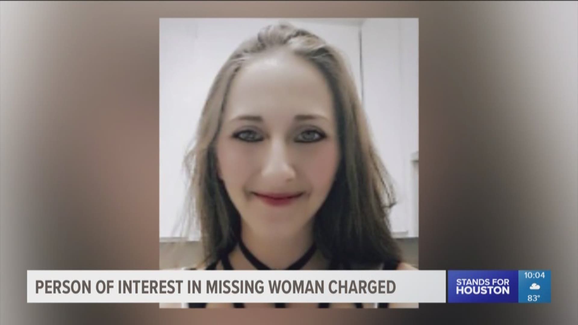 The Houston Police Department announced Monday afternoon Alex Haggerty has been charged with murder in the case of a 37-year-old woman who has been missing for three weeks and still has not been found. 