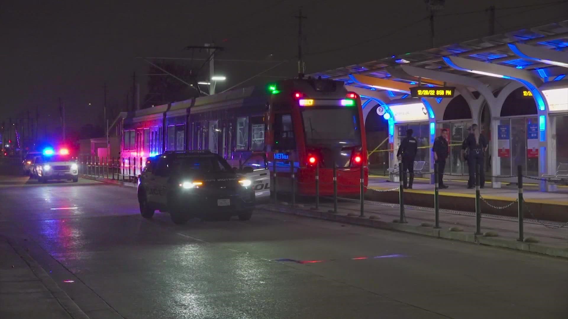 Woman shot on METRORail train in SE Houston, police say