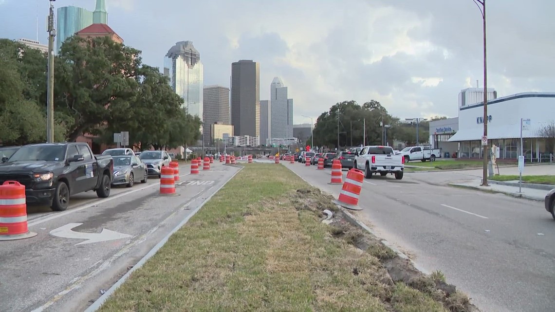 Houston, Texas news: Construction on Houston Avenue