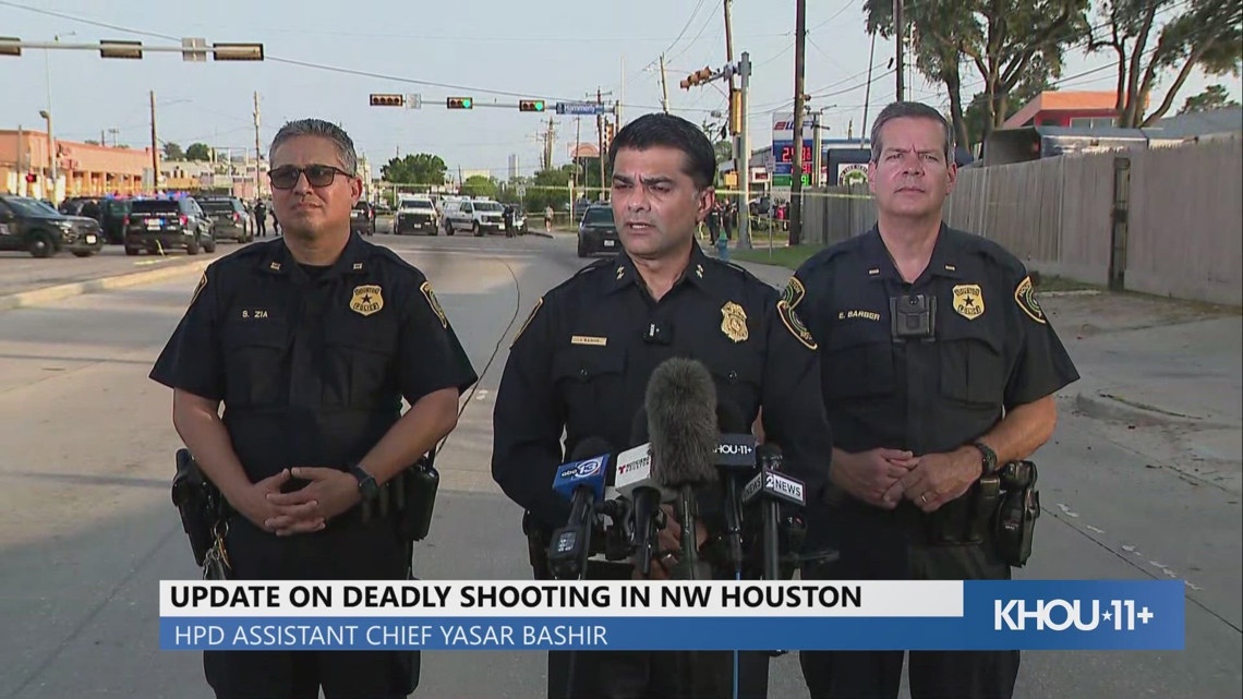 HPD gives update on deadly shooting involving officer in northwest ...