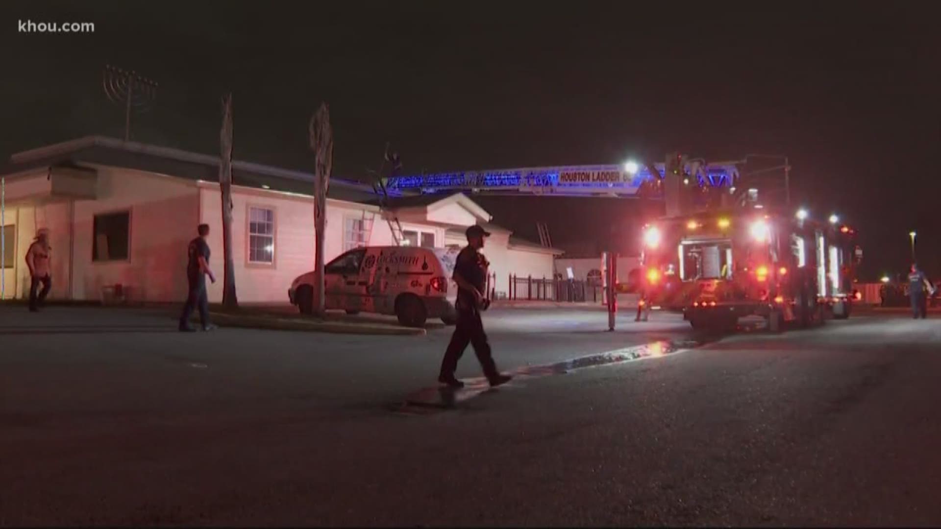 Thanks to a Precinct 5 constable, dozens of people were rescued from a synagogue in southwest Houston. The deputy noticed smoke coming from the top of the building and immediately called 911.