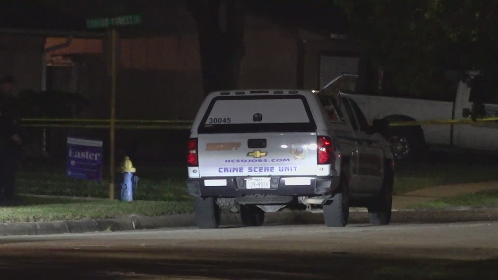 Woman found shot to death in car crashed into tree in northwest Houston ...