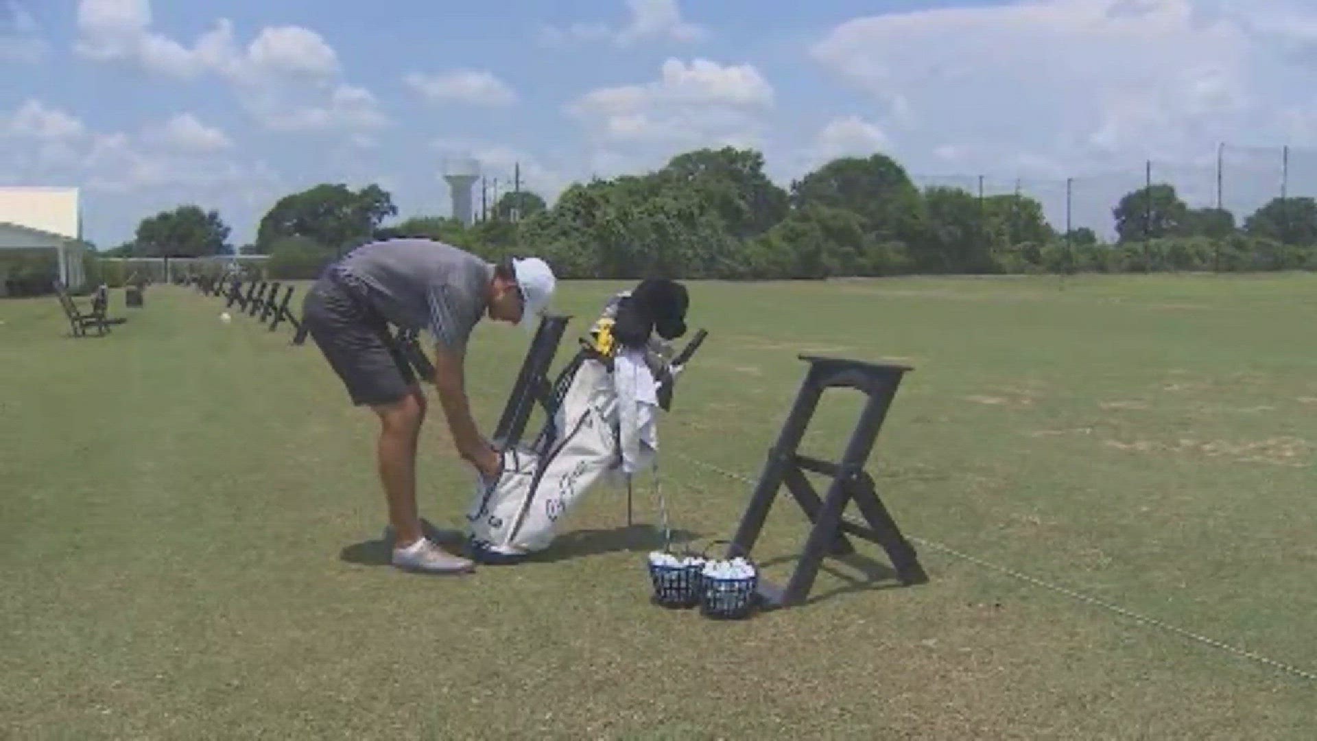 A soon to be Cy-Fair High School senior, Laurence Crea is the KHOU Athlete of the Week. He recently won a tournament at Eagle Point Golf Club. But he not only plays on the golf course, he also works there too.