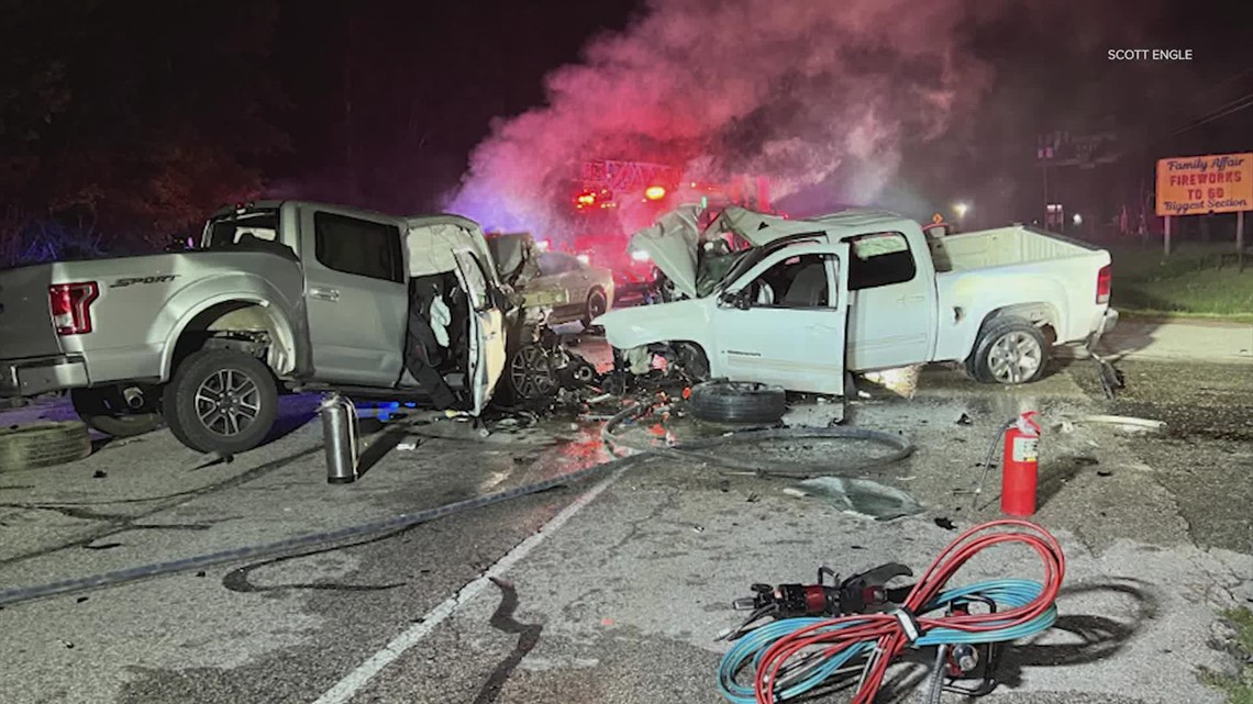 Houston Firefighter Seriously Injured After Head-on Crash Near New ...