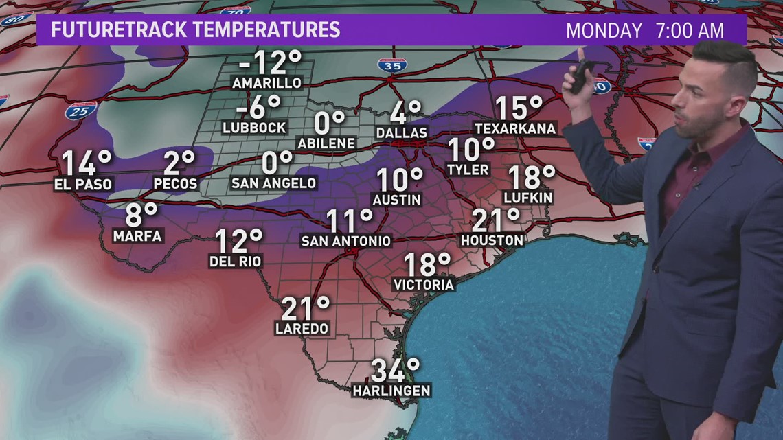 Houston forecast Winter storm warning for Southeast Texas in effect