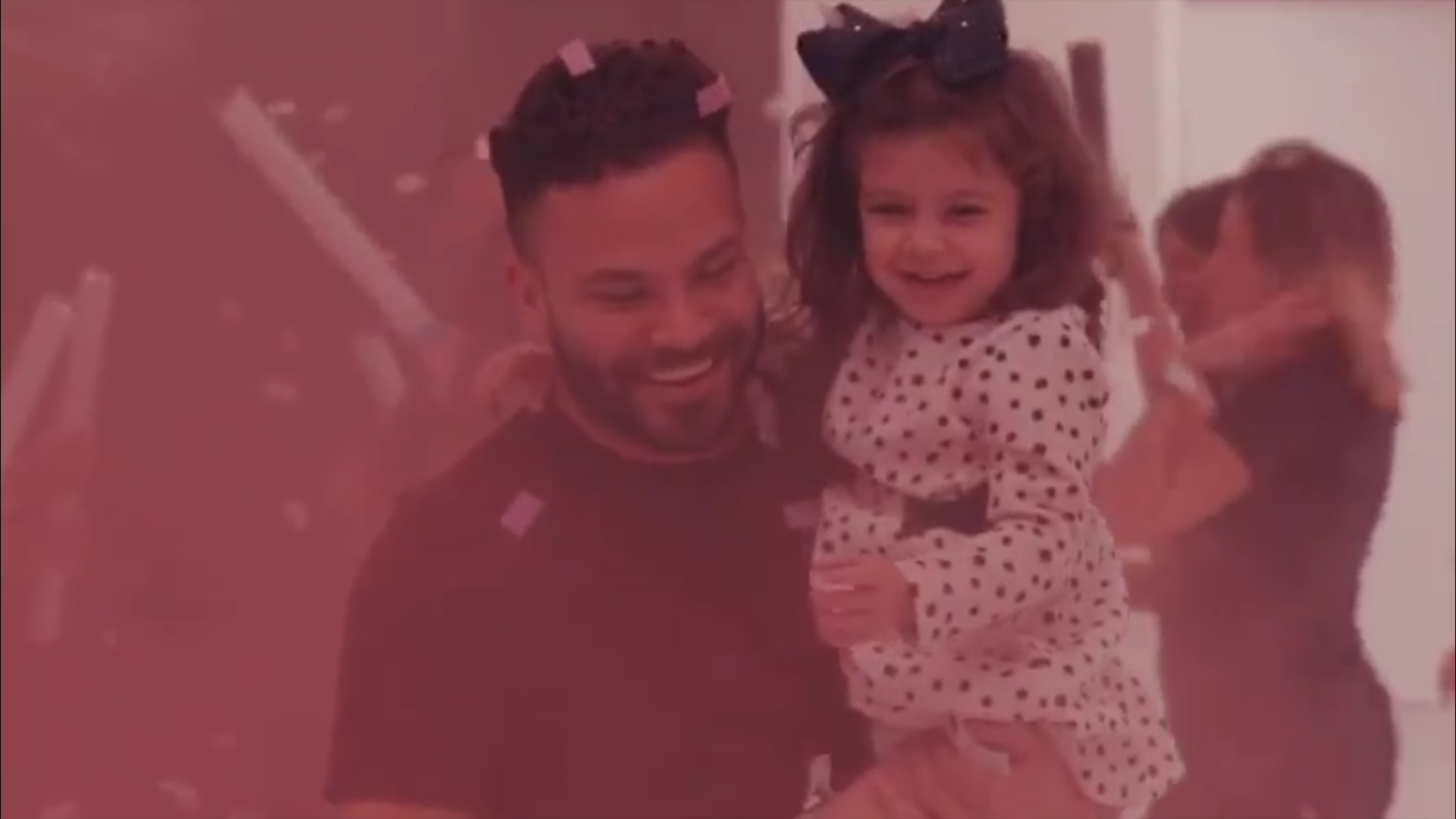 Jose Altuve will be the father of a second daughter!