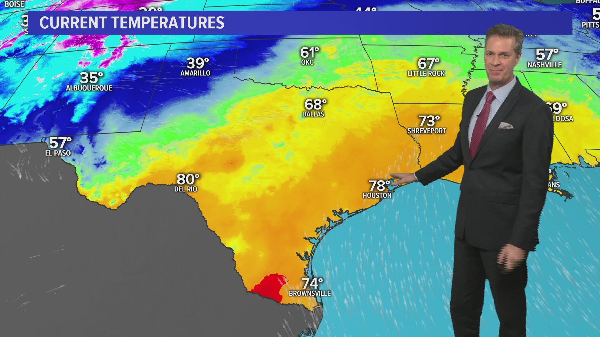 Houston Weather Radar Map Houston Weather Radar Forecast Update 7 Pm | Khou.com