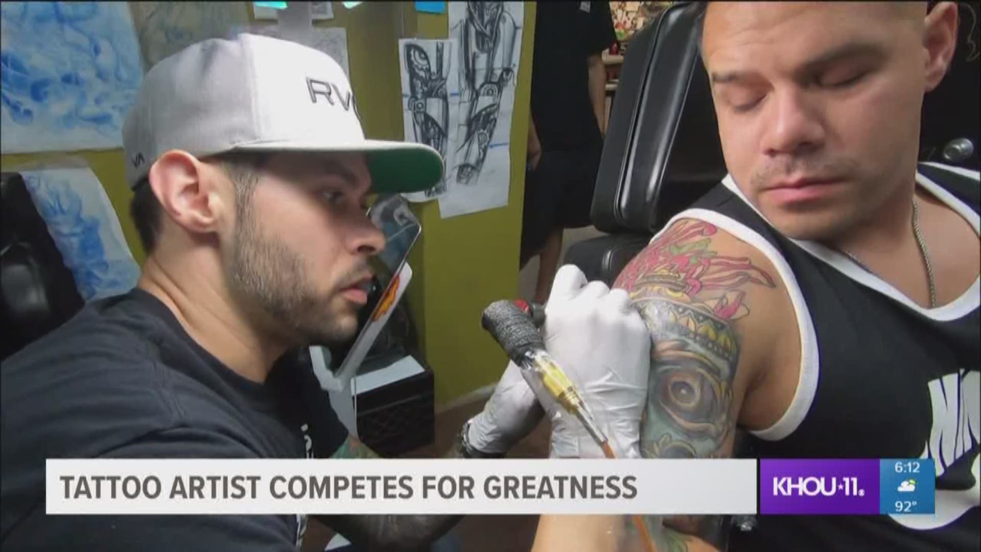 Houston tattoo artist competes on 'Ink Master' 