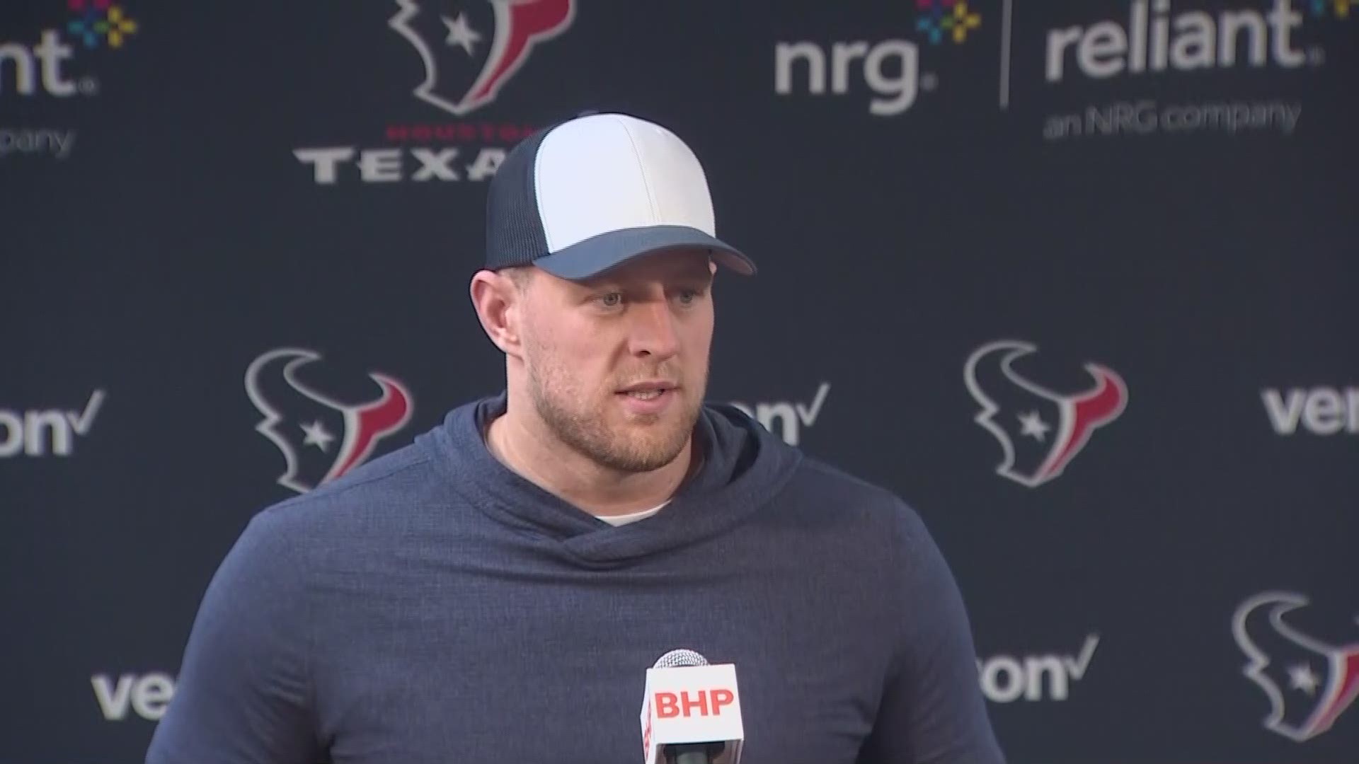 Watt spoke to the media on Tuesday, saying he knows that there's risk, but he's looking forward to being back on the field in the playoffs.