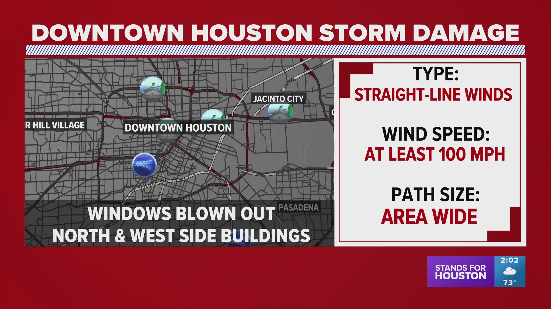 The KHOU 11 News Team has the latest on the recovery efforts following Thursday night's deadly storms that led to widespread power outages.