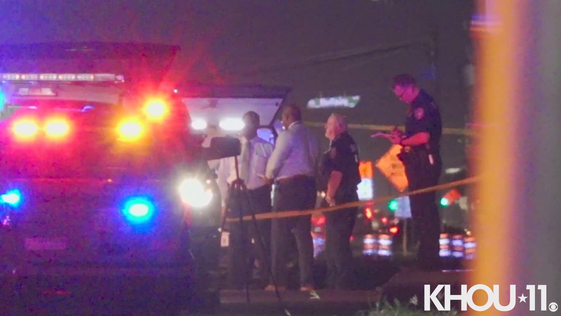 Harris County Sheriff’s deputies are investigating after one person was shot and killed Saturday night during an apparent road rage incident.