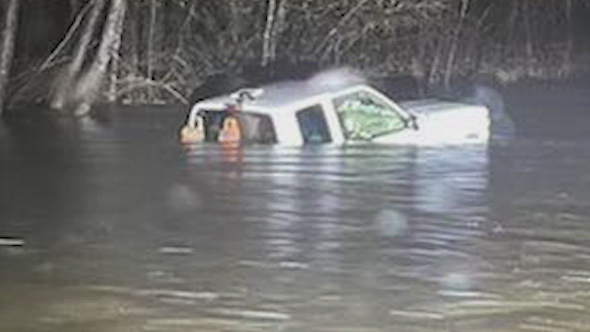 The Trinity County Sheriff's Office said the 74-year-old man was trying to get to his flooded car to get some items when he disappeared.