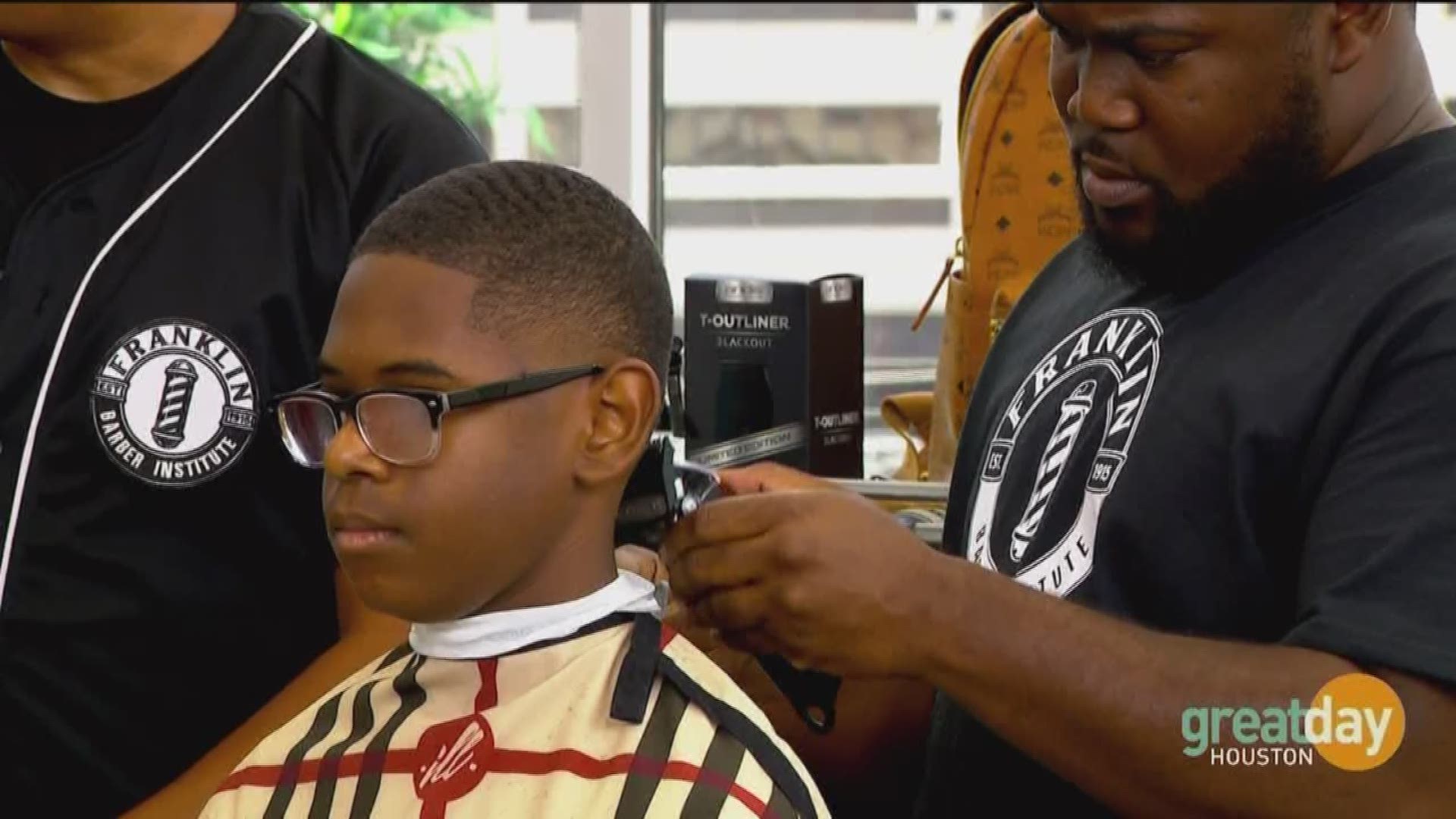 Franklin Barber &amp; Beauty Institute is teaming up with the non-profit "You Are A Queen" to give back-to-school haircuts