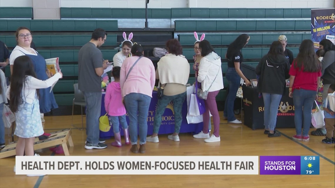 Houston Health Department hosts women-focuses health fair | khou.com