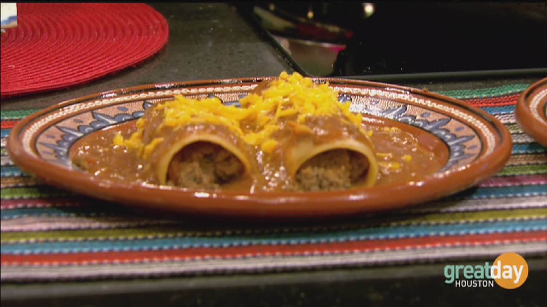 Sylvia of Sylvia's Enchilada Kitchen stops by great day to roll up some one-of-a-kind enchiladas. Don't you miss smell-o-vision right now?