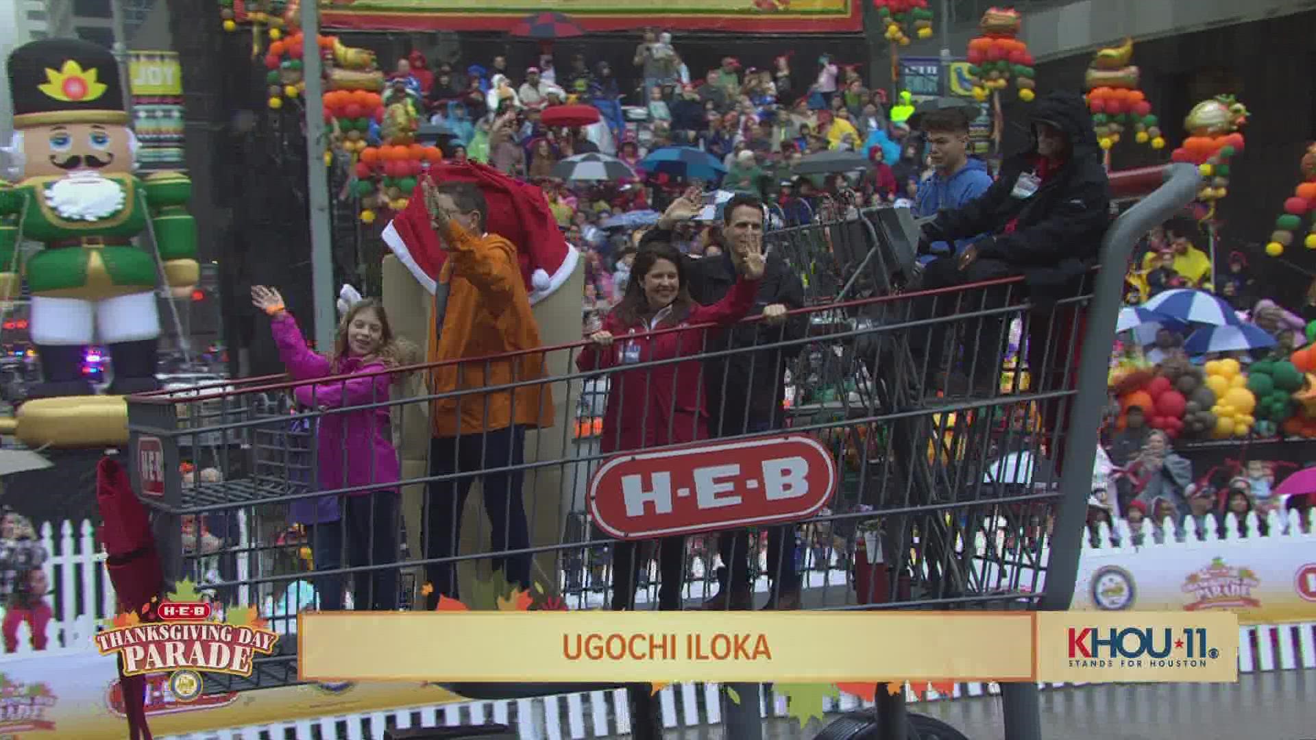Designed 2 Dance performed during the 73rd Annual Thanksgiving Day Parade Thursday in downtown Houston.