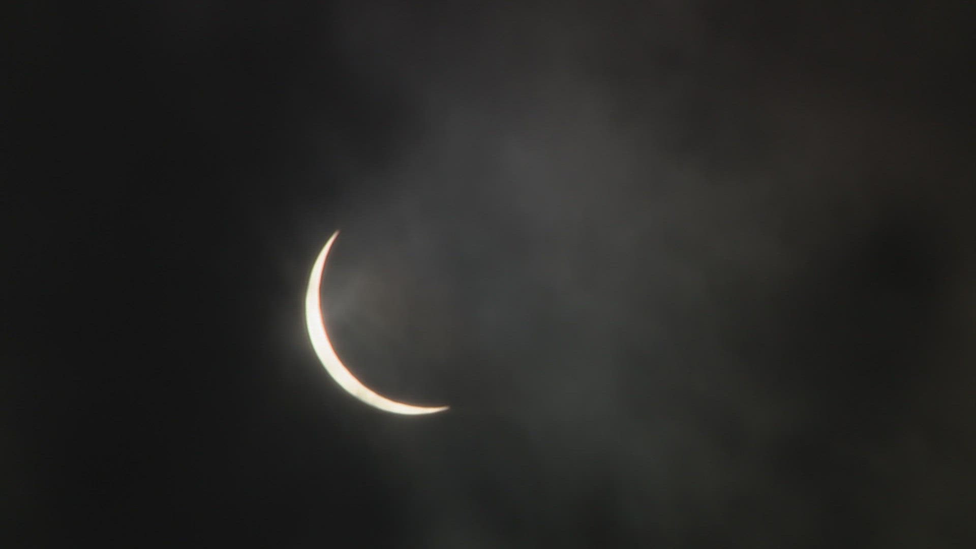 KHOU 11 crews spread out across the state to get the best look at the total solar eclipse.