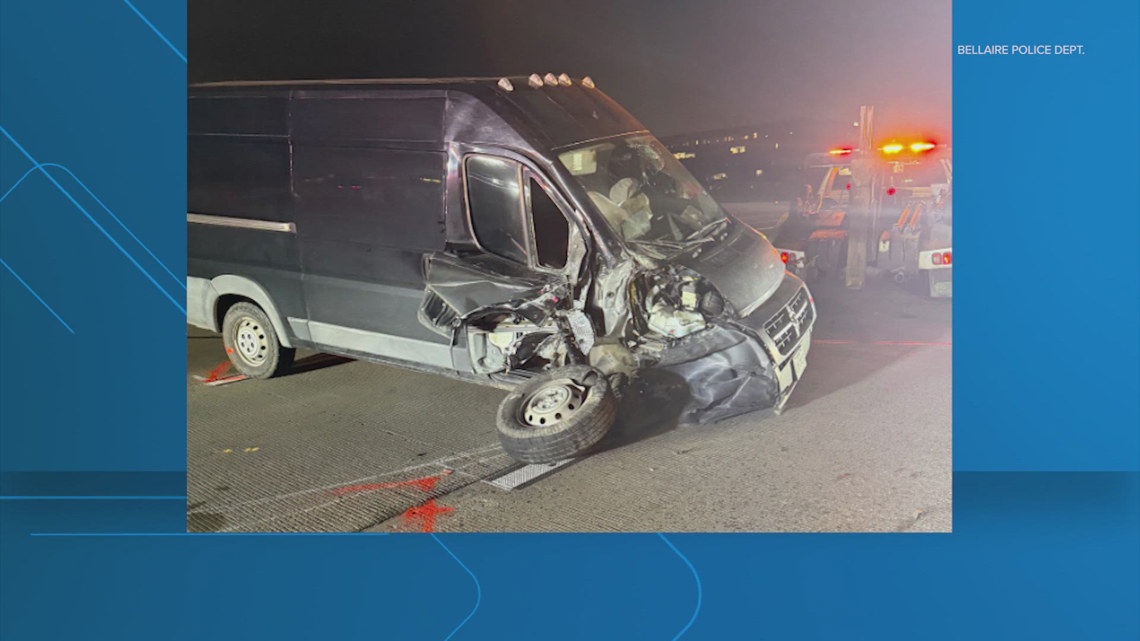 Suspected drunk driver slams into back of Bellaire police car on I-610 ...