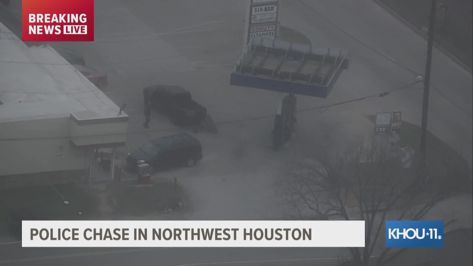 Police Chase In Northwest Houston | Khou.com