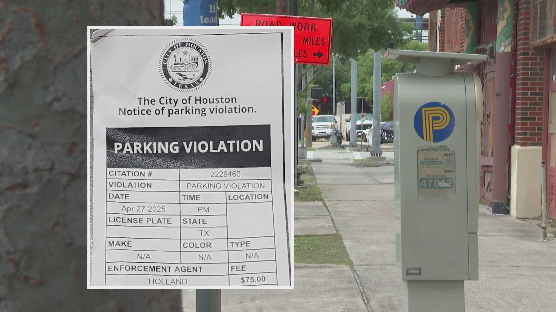 Fake parking tickets are circulating in downtown Houston, prompting city officials to warn drivers about fraudulent citations tricking them into paying bogus fees.