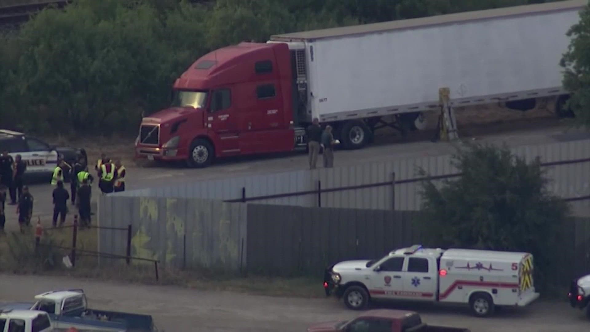Four men have been charged in connection with the smuggling attempt of dozens of migrants who were found dead inside a tractor-trailer in San Antonio.