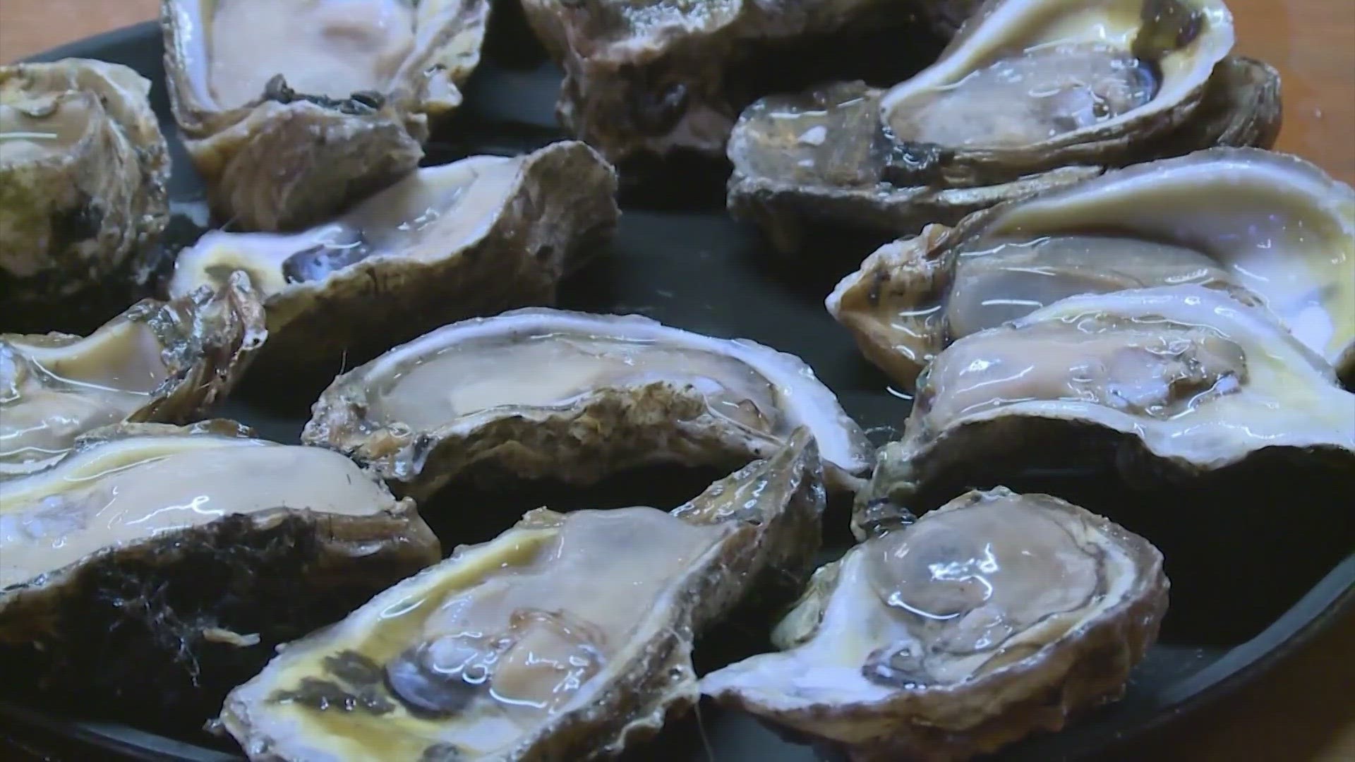 Health officials confirm the man died from the raw oysters.  He did have underlying health conditions.