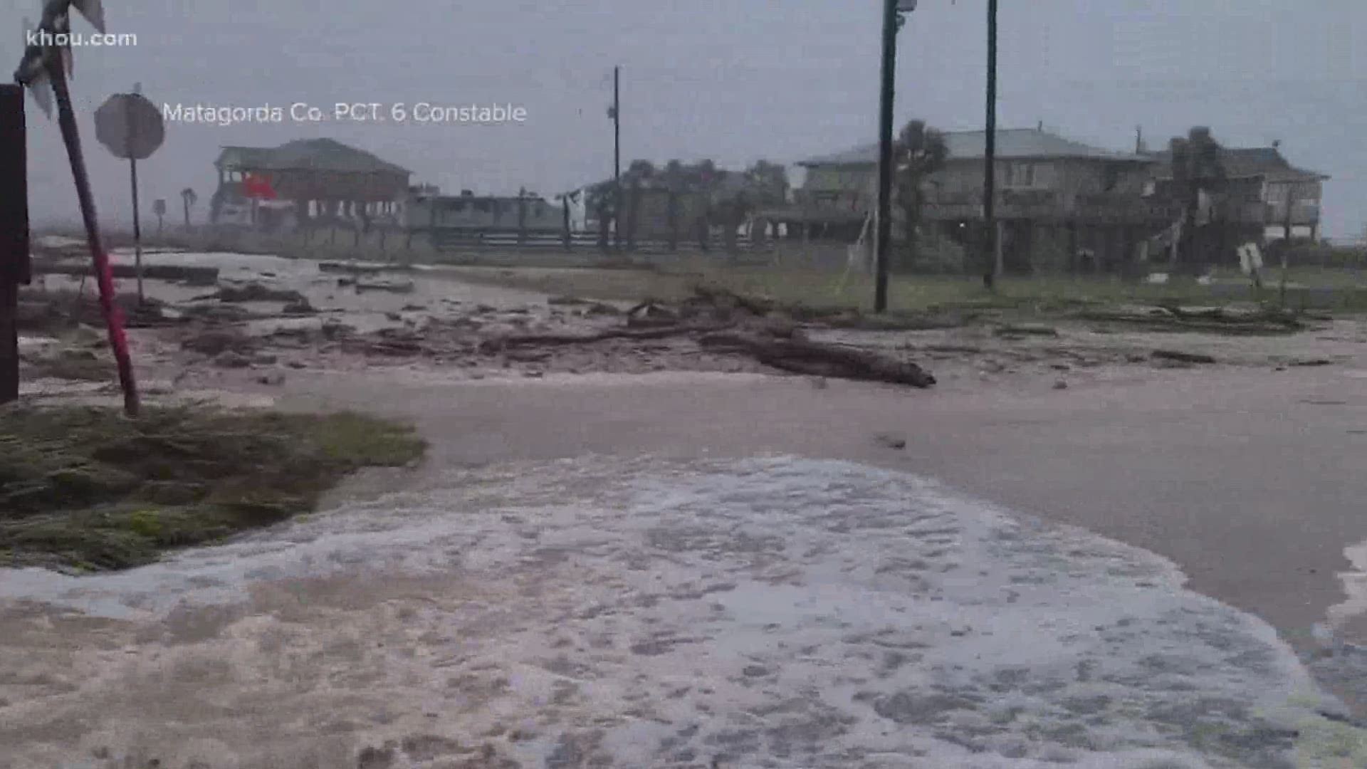 Coastal communities, hundreds of miles away from Corpus Christi, are feeling the effects of Hanna.