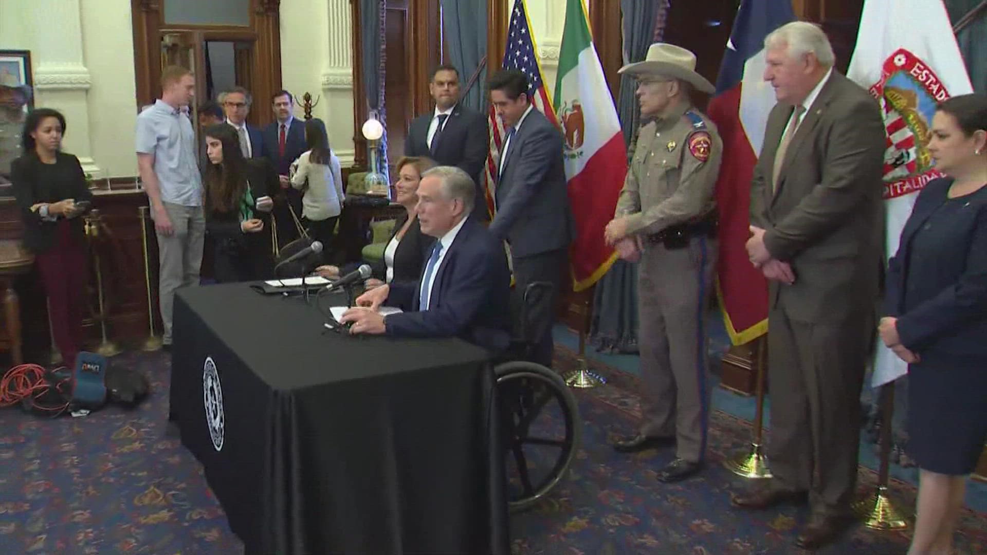 Gov. Abbott announced Thursday he is easing state inspections at the Chihuahua, Mexico border after coming to an agreement with the city's governor.