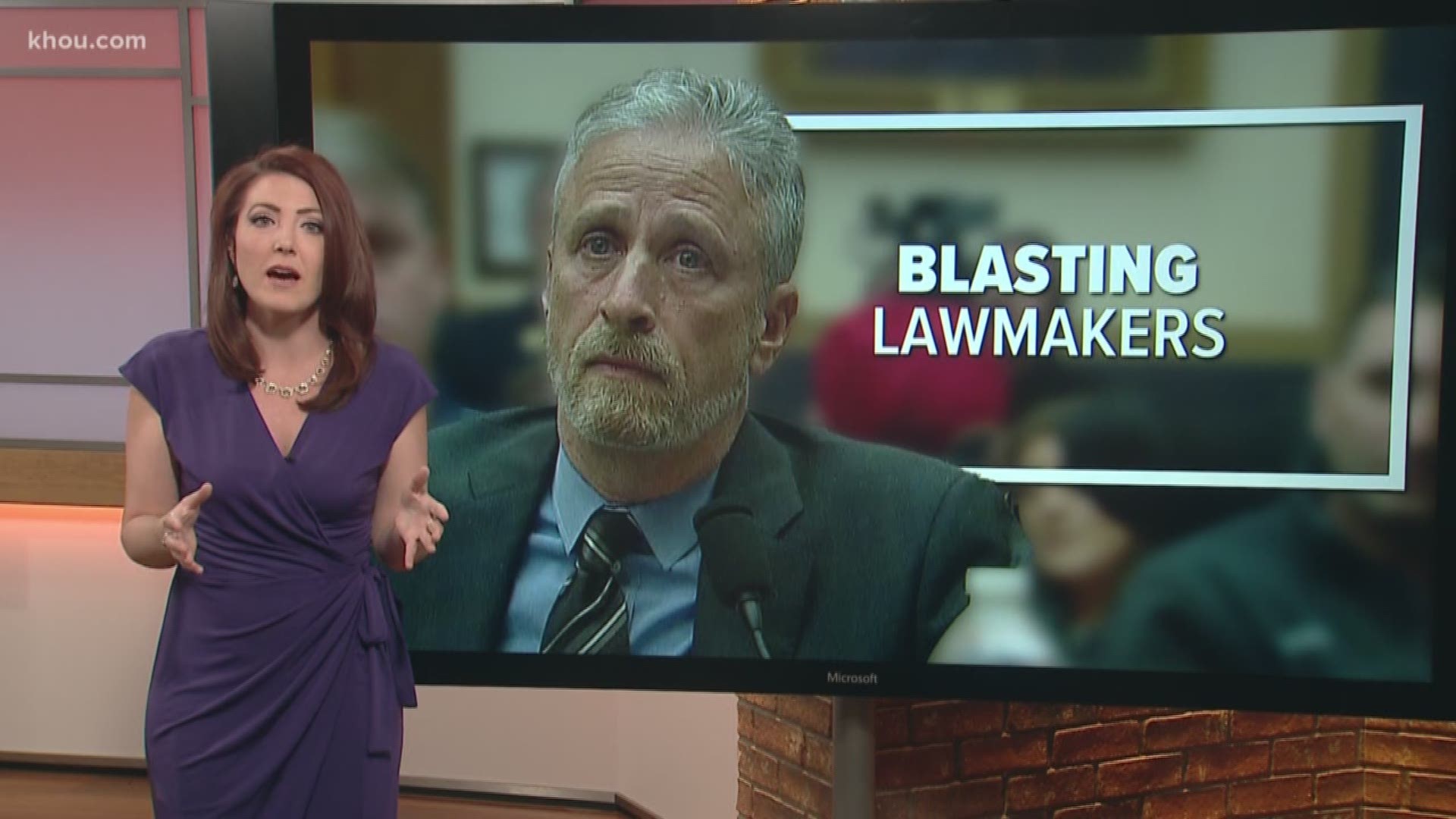 This is a story you guys are sharing like crazy and you have a lot to say about it, too. Former Daily Show host Jon Stewart put lawmakers on blast Tuesday over their failure to reauthorize the 9/11 victim compensation fund.