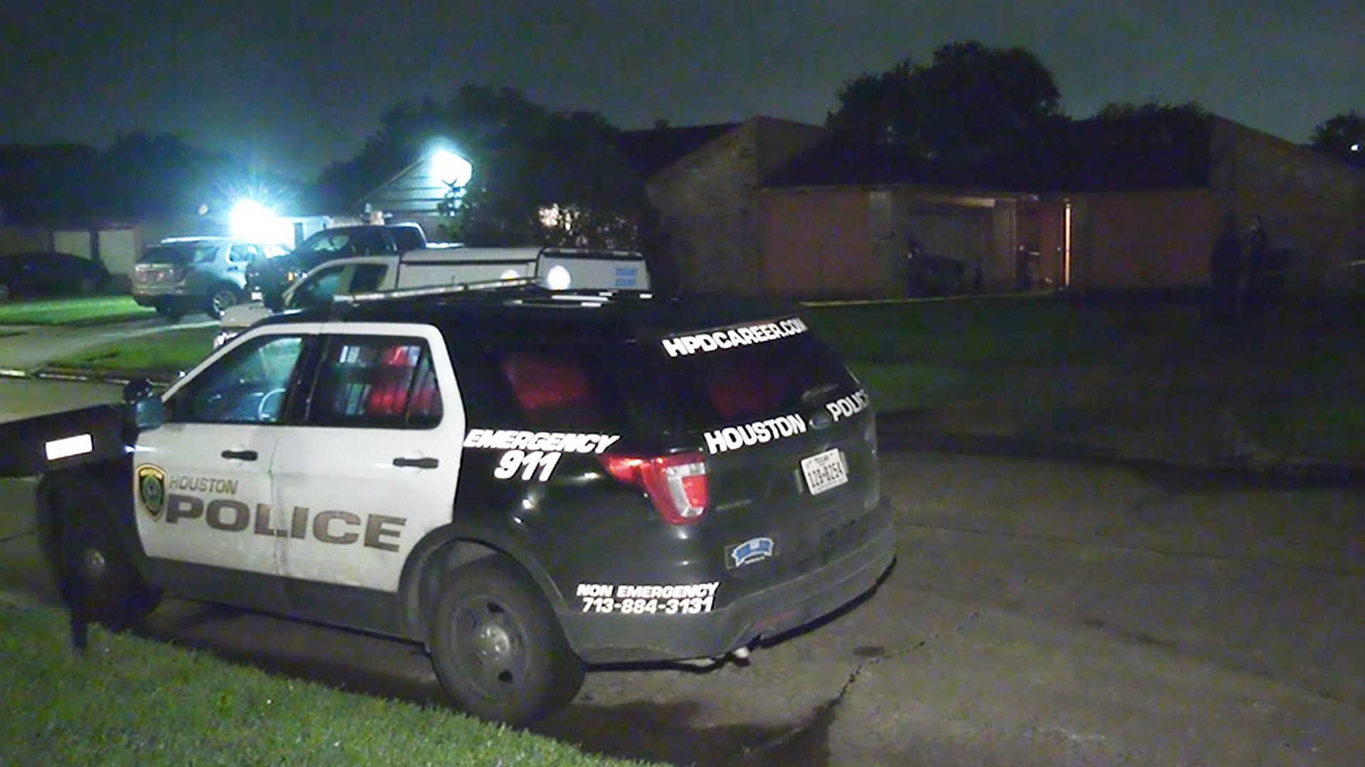 The body was found inside a home in the Missouri City area, Houston police say