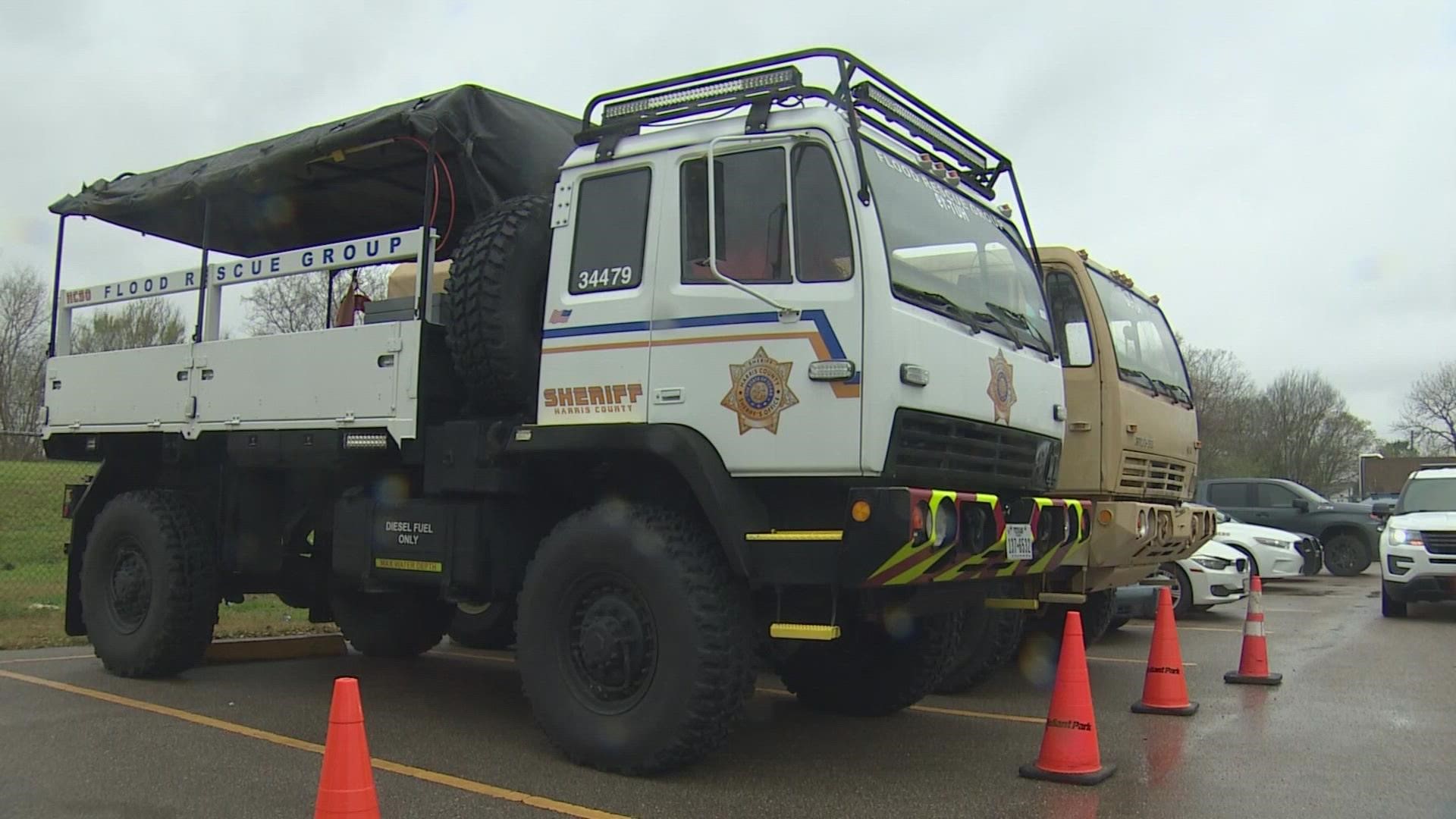 The Harris County Office of Emergency Management opened at 2 p.m. Monday. They're monitoring the situation and are ready to respond.