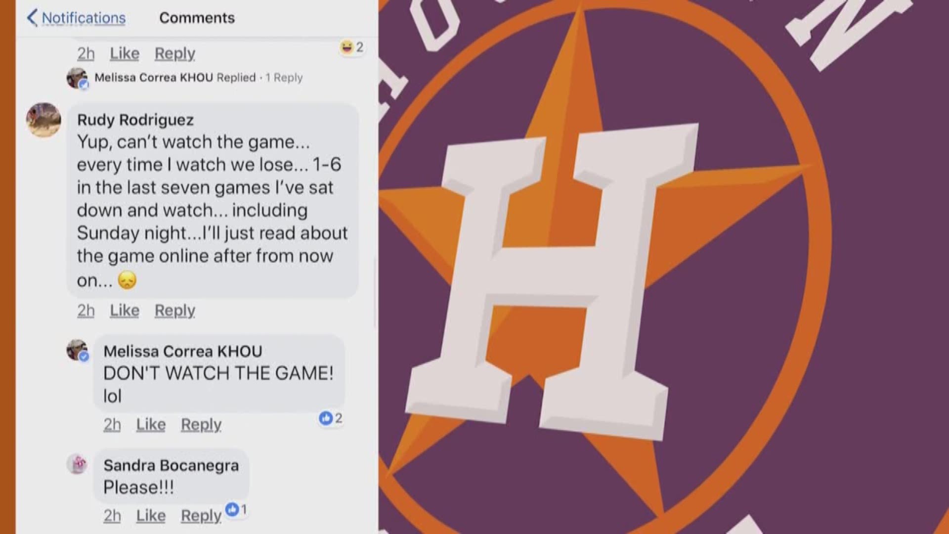 The Astros are looking to tie the series 2-2, and for some fans that means putting superstitions into overdrive.