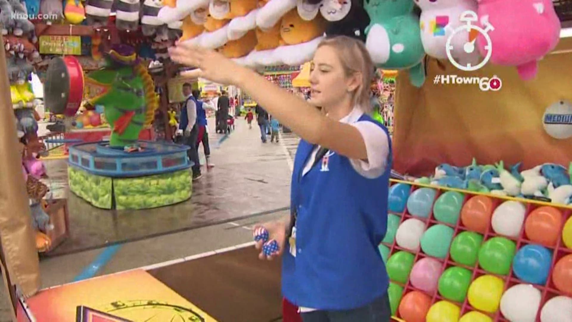 Before you head into the show you might want to take stop through the carnival! Our Michelle Choi shows us all the games and the prizes in this morning's HTown60!