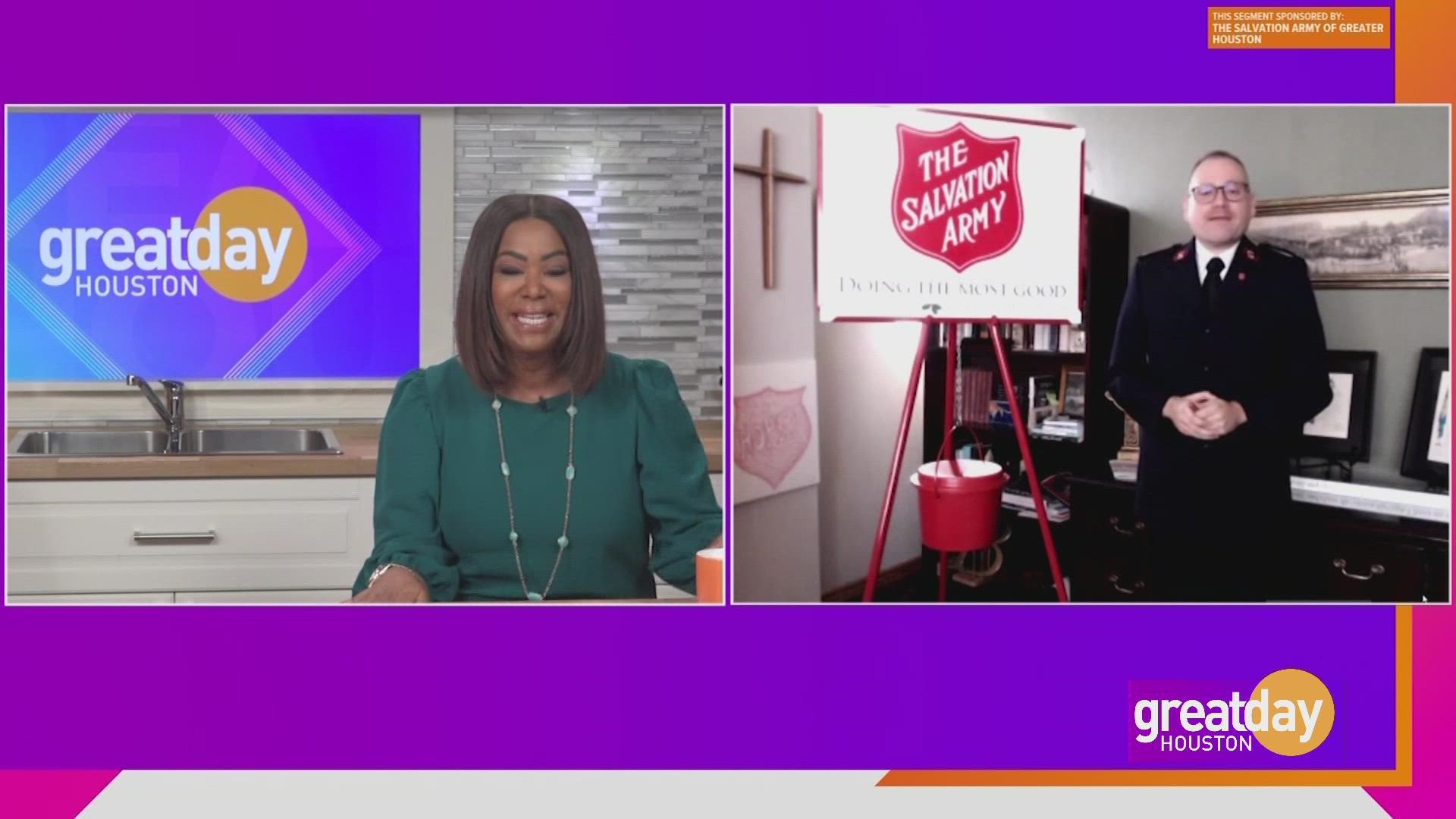 Major Zach Bell with the Salvation Army of Greater Houston tells us how you can help spread holiday cheer this year.