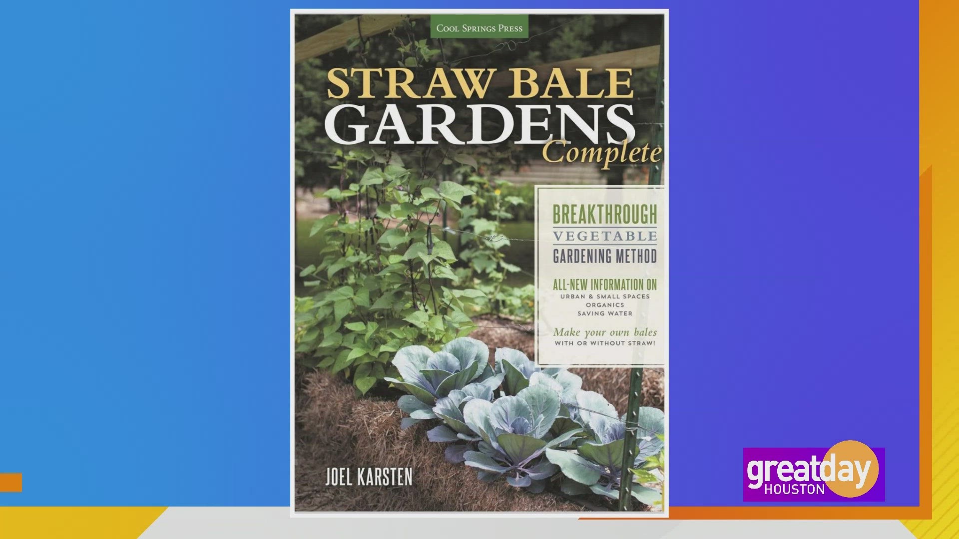 If you don't have a traditional yard to grow the vegetables you love, you can still make your own garden using straw bale.