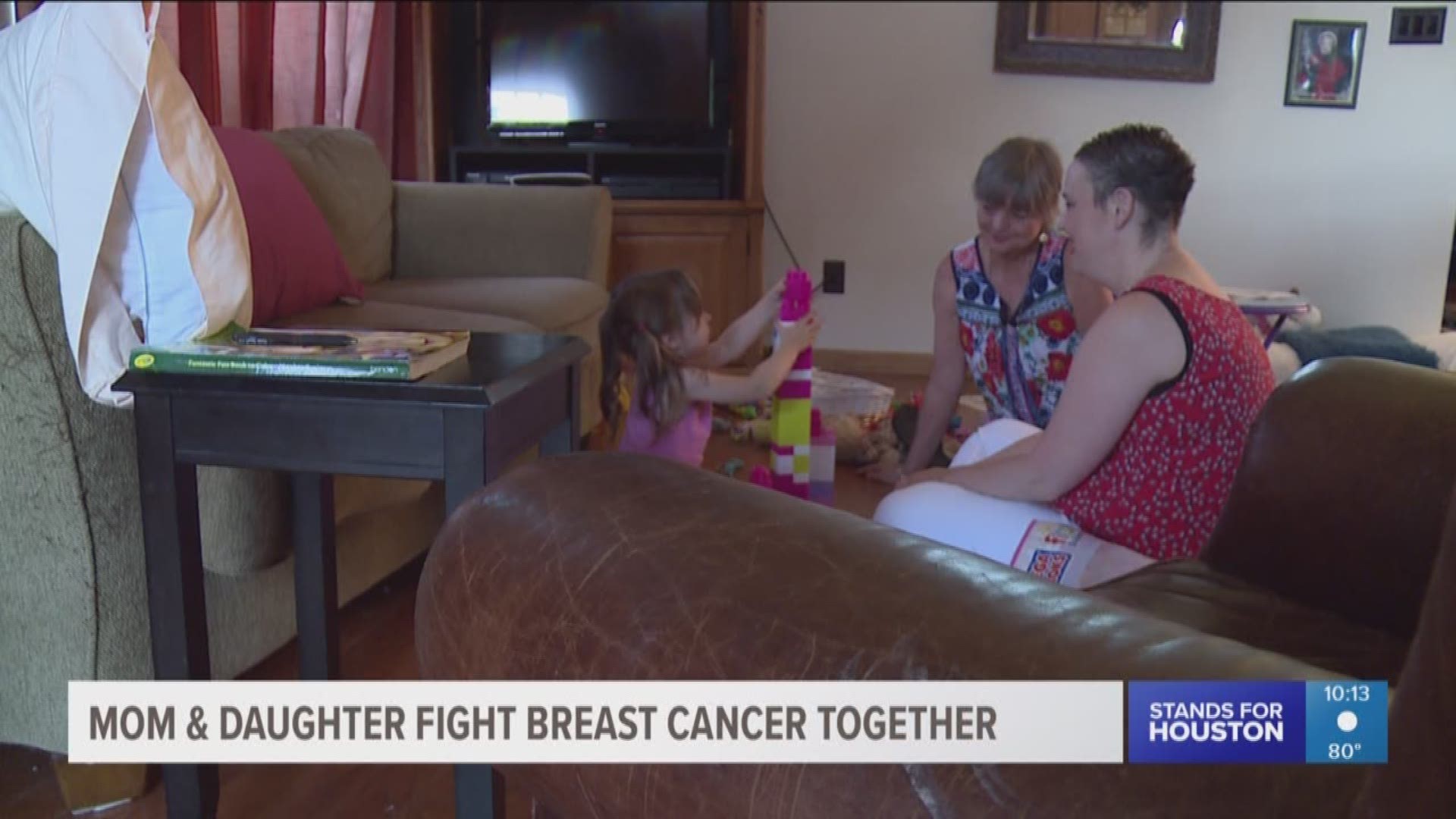 A Houston family with a history of breast cancer received devastating news - both mom and daughter have it. But only through that struggle do they find out just how strong they truly are.