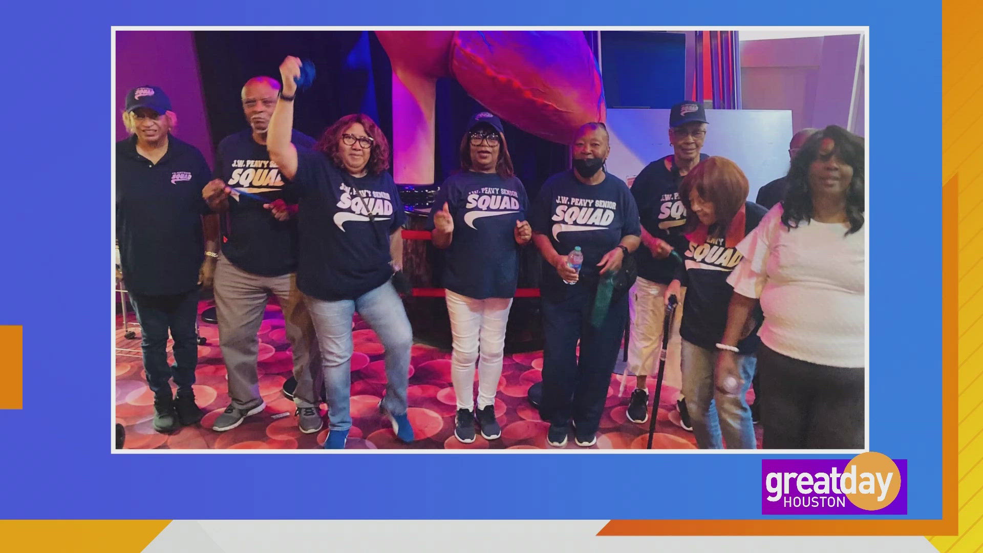 The J.W. Peavy Senior Citizen Center in the Fifth Ward is open weekdays for ages 60+ and offers free membership, a variety of activities, parties, and great faciliti
