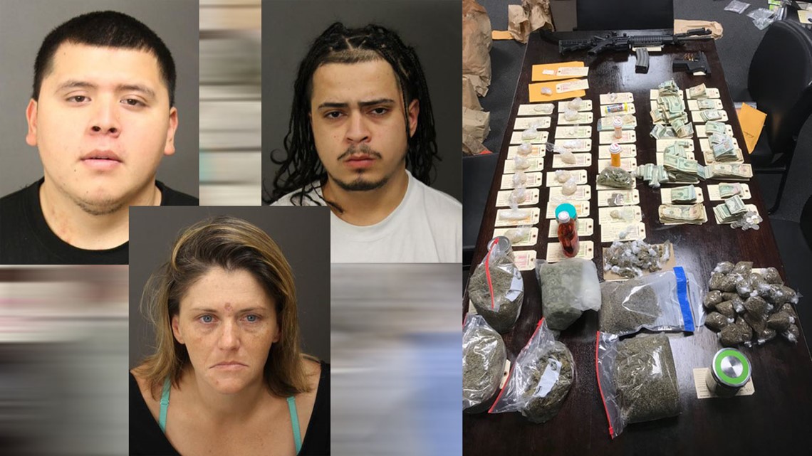 Baytown Drug Bust 3 Arrested Plethora Of Drugs Seized 