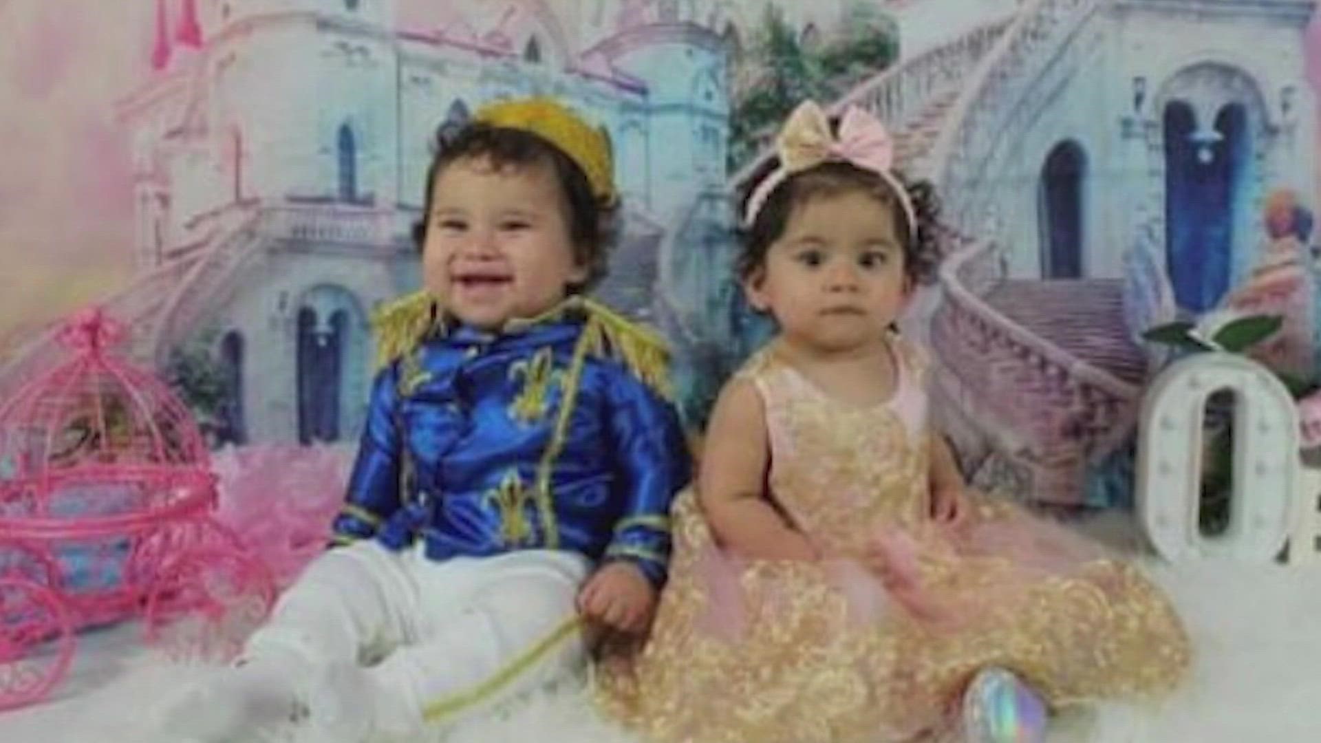 22-month-old Nicolas Resendiz died when a concrete mixer flew off an overpass and landed on his family's SUV. He and his sister were to be baptized this Saturday.