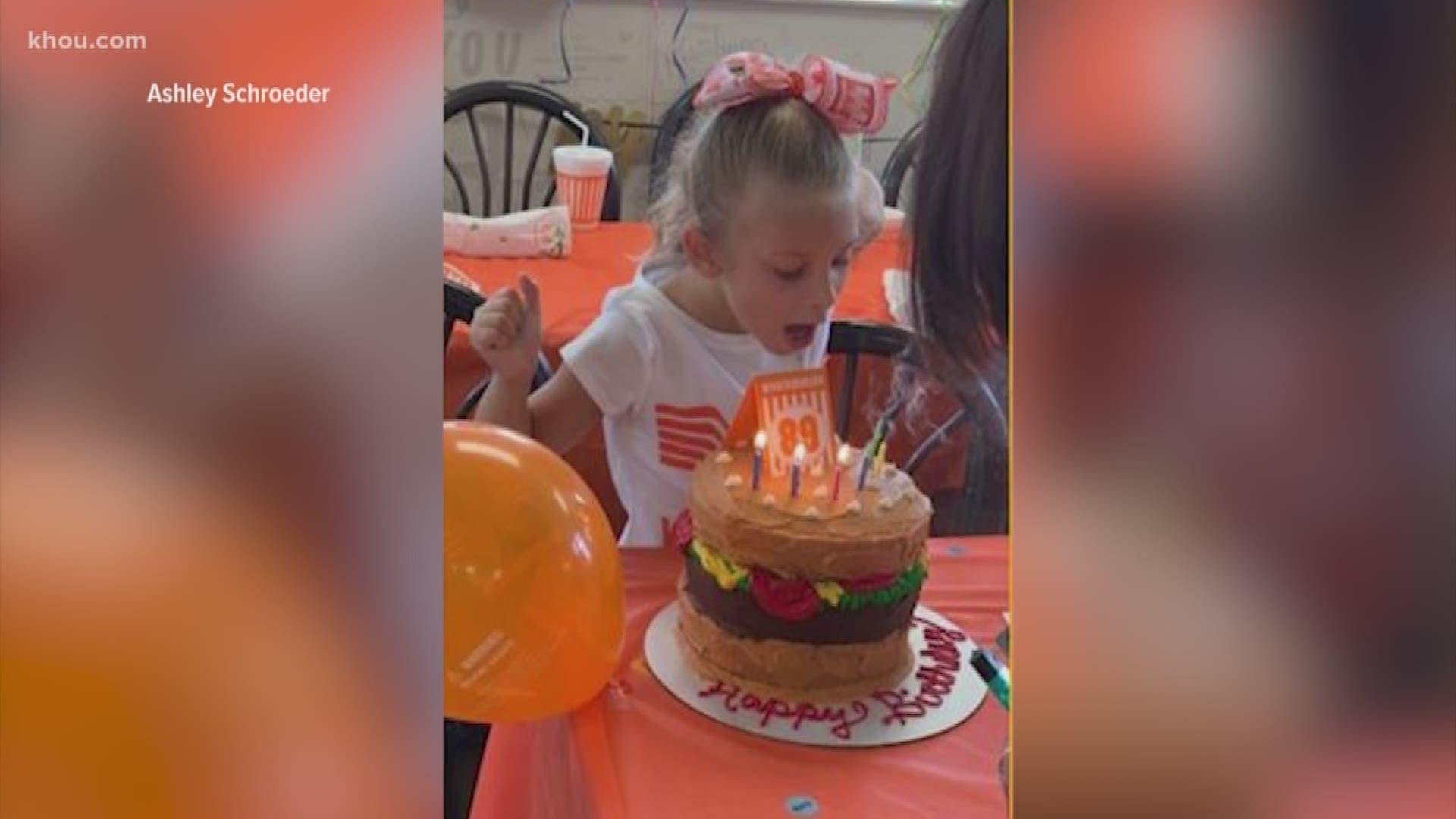 A young girl had the most memorable 6th birthday at a Whataburger in Vidor.