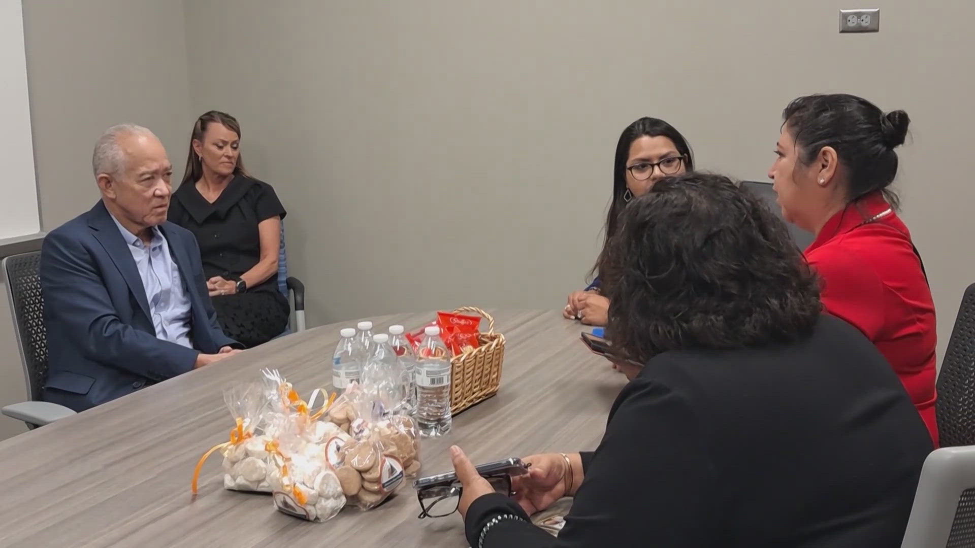 KHOU 11 toured HISD schools with Superintendent Mike Miles during the second day of the academic year as he highlighted successes and struggles.