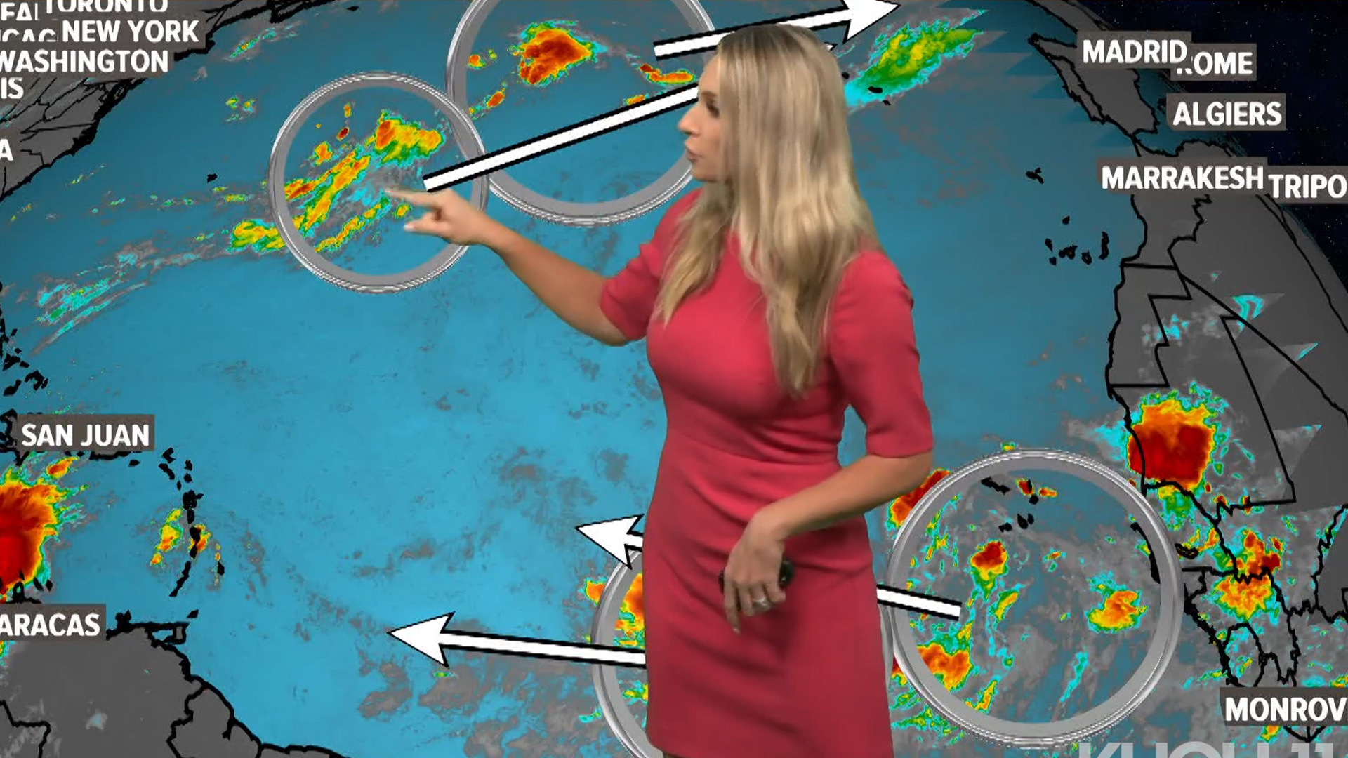 KHOU 11 Meteorologist Chita Craft is monitoring the latest out of the Atlantic hurricane season for any developments.