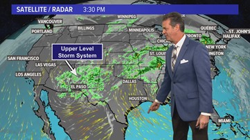 Rain chances begin Thursday... last all weekend