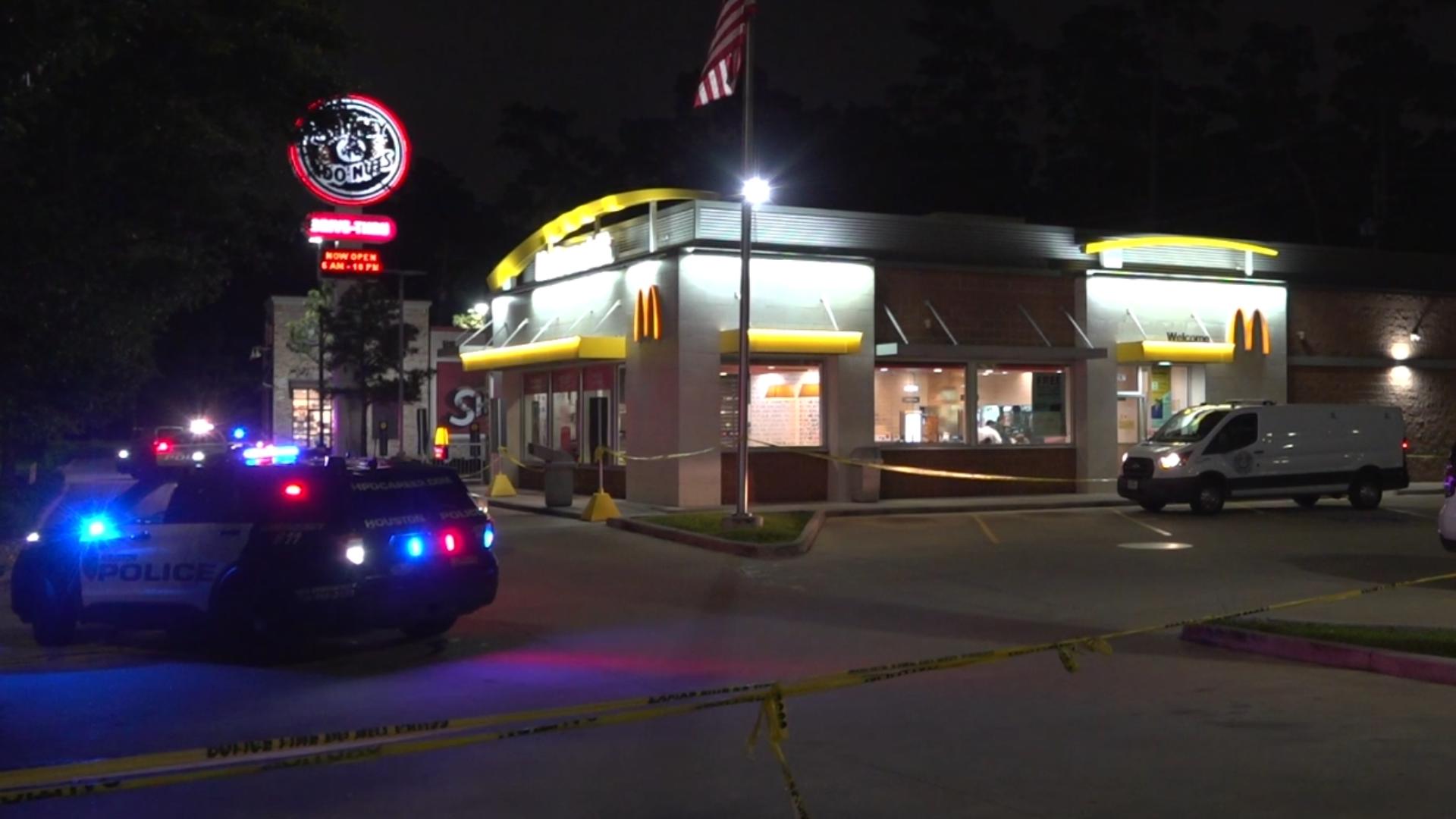 HPD homicide detectives said there was some sort of argument before the victim was shot Saturday, May 4, at the fast food restaurant near Chimney Rock.