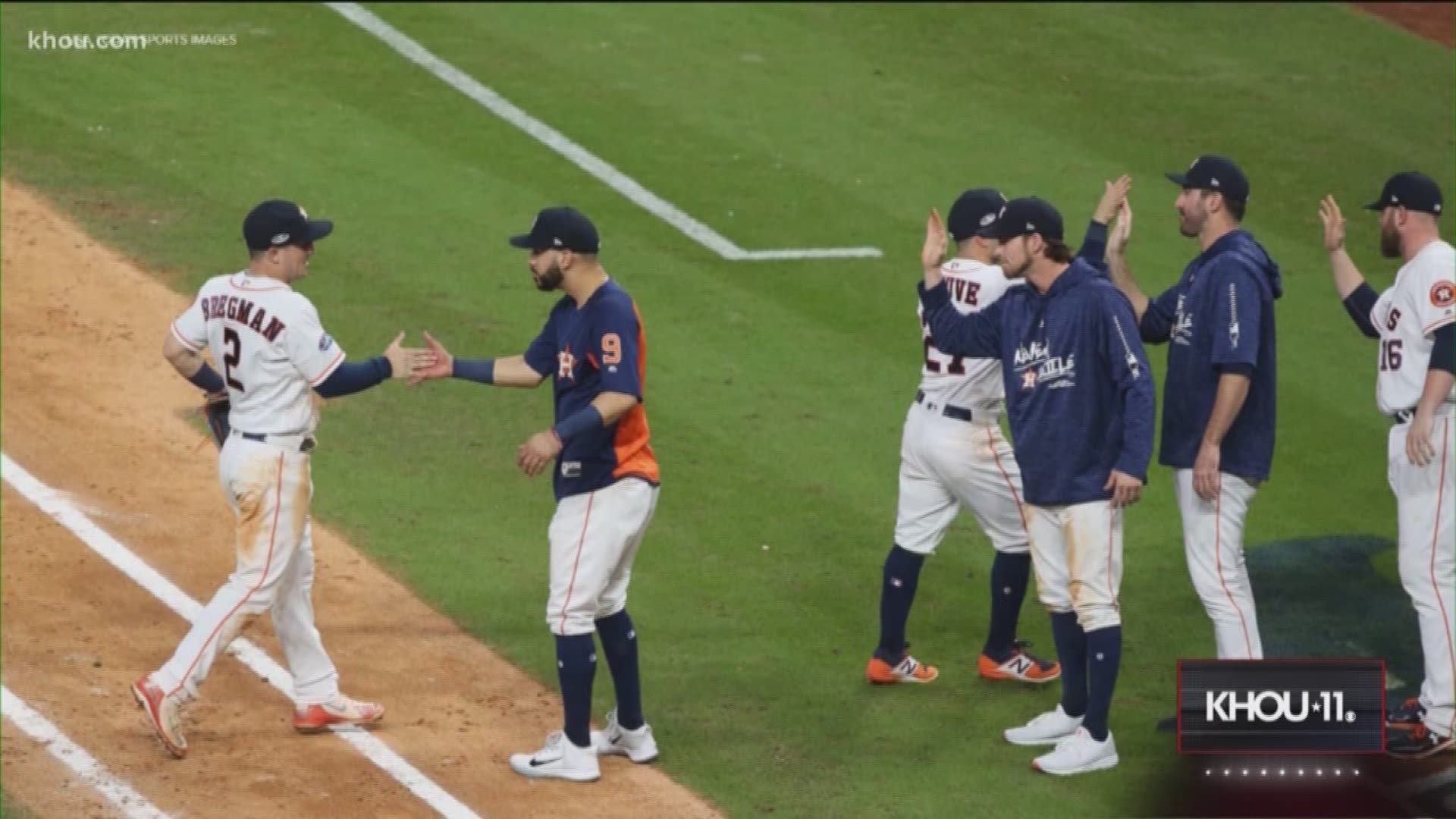The Houston Astros just need one more win to close out the Cleveland Indians in the ALDS.