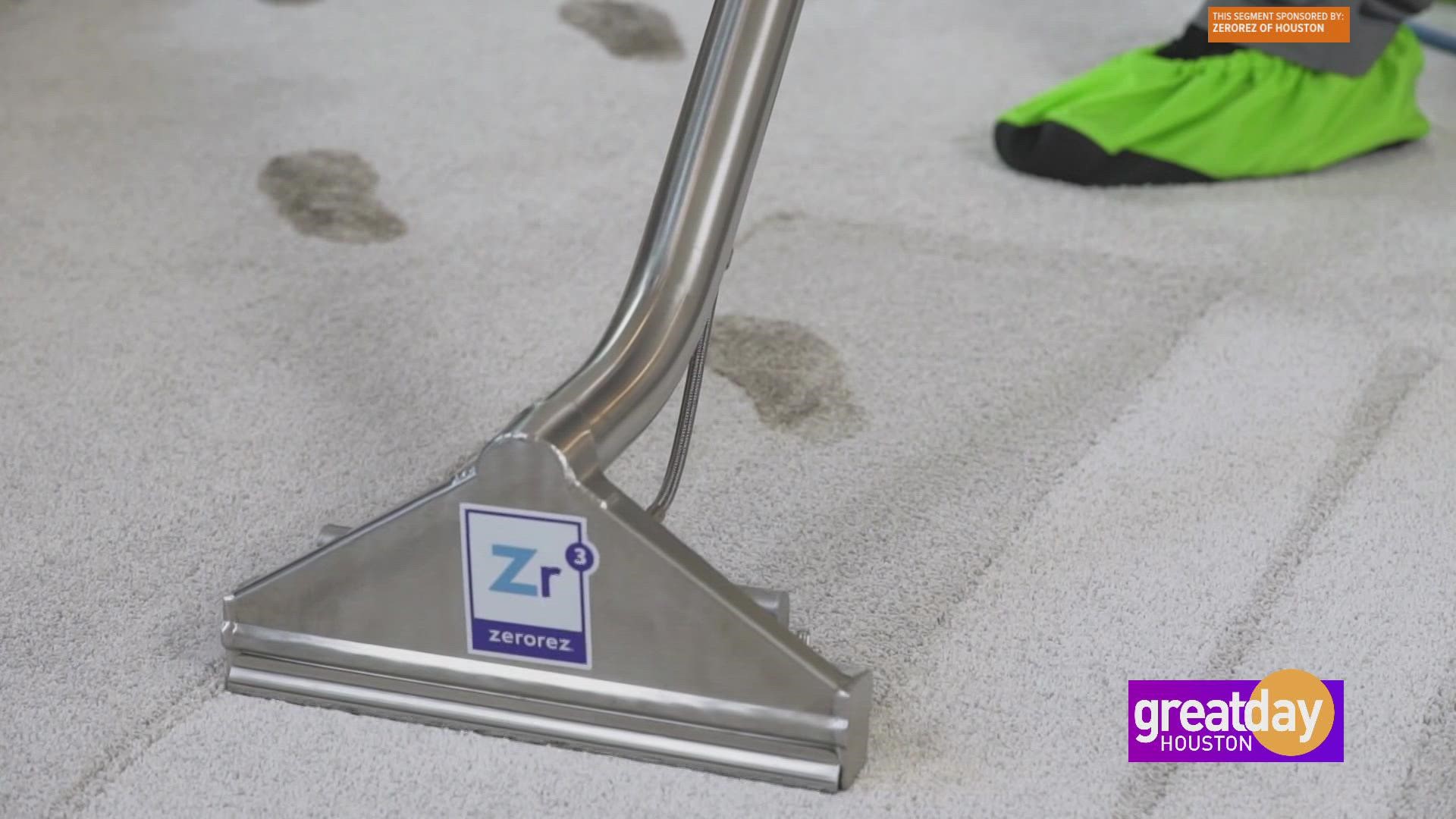 Your carpets and floors will look and feel cleaner with Zerorez of