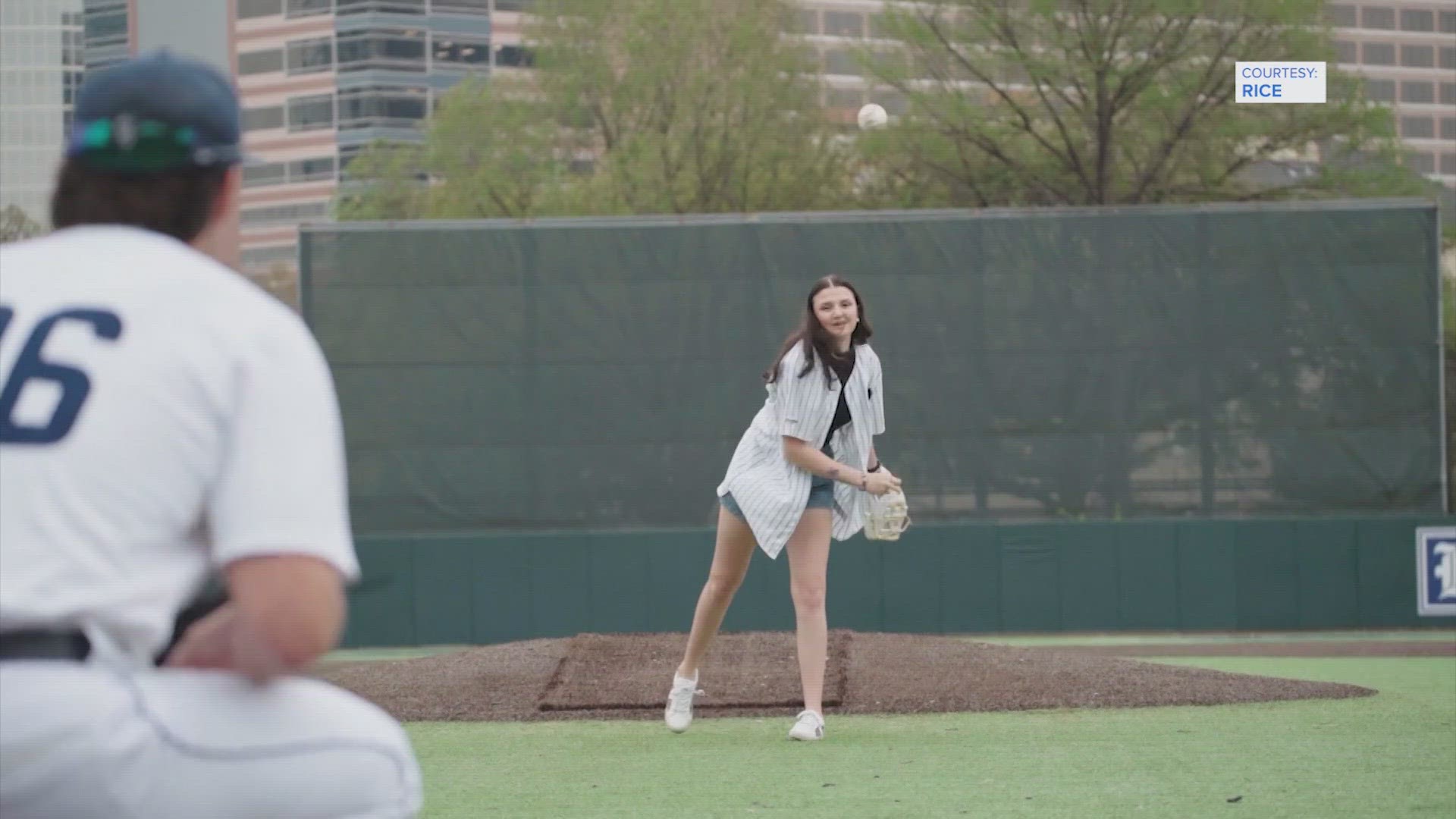 Jaelyn Kirby is a Whitehouse High School student, baseball enthusiast and a patient at the Texas Children’s in Houston where she’s treated for Marfan syndrome.