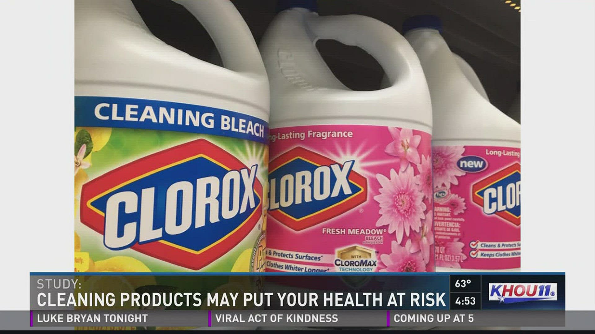 Using household cleaning products could be as bad for you as smoking
