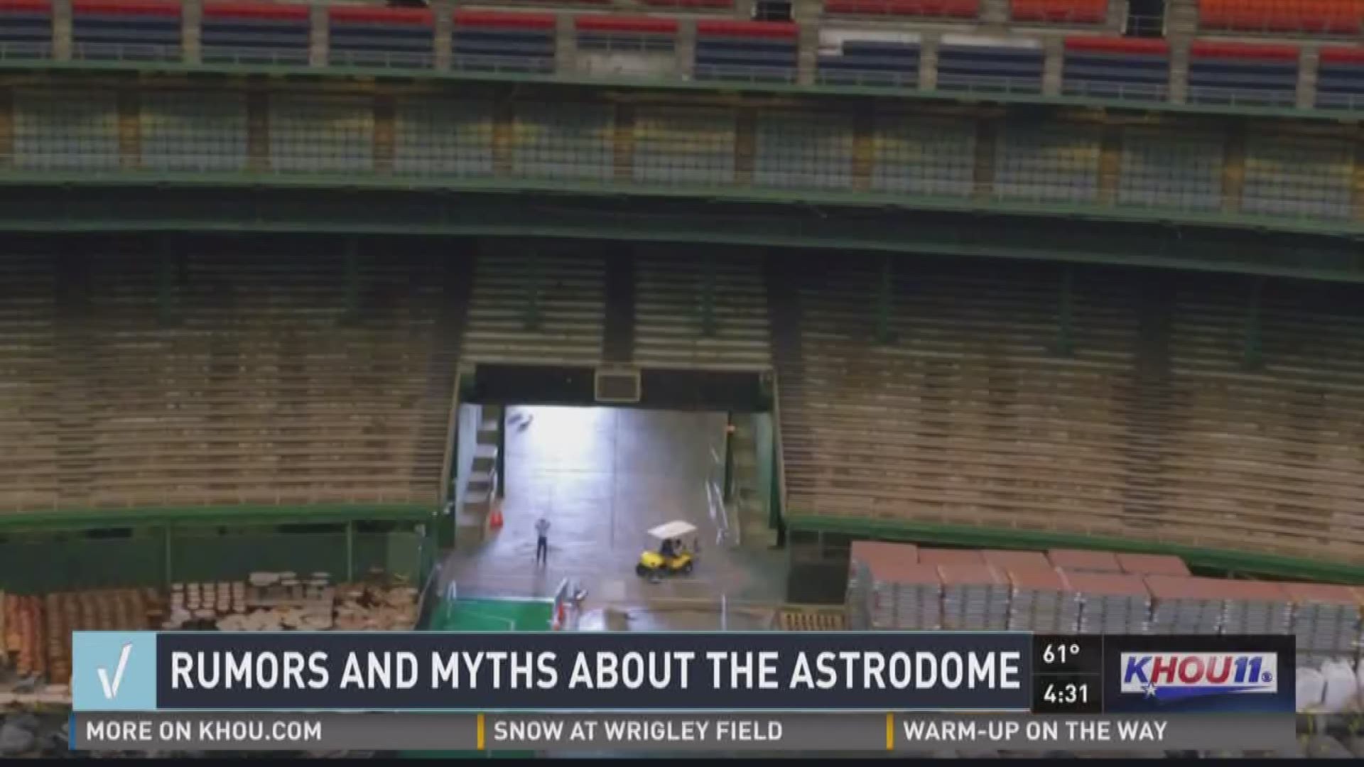 In honor of Monday's big 'Domecoming,' KHOU 11 News is breaking down the rumors and myths that have swirled around the Dome over the years.